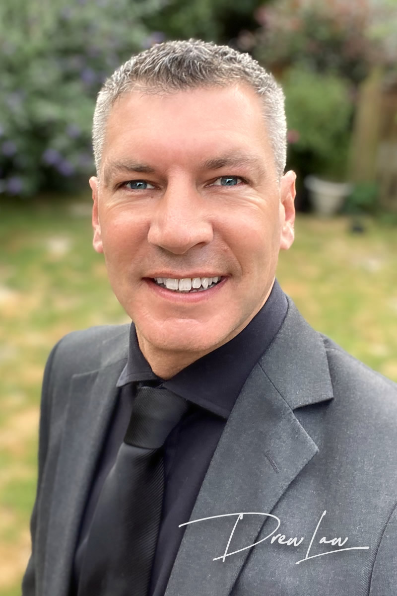 Drew Law - Portrait for 007 Labs - A.I. Consultant, Business Strategist, Multi-Award Winning Creative Entrepreneur